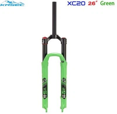 Horquilla neumática aceite suspensión delantera bicicleta MTB 26/27,5/29er freno de disco viaje 120 mm Foto 1 de 4