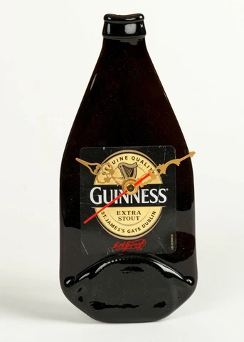 Guinness Bottle Clock Extra Stout Cover