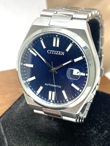 Citizen Men's Watch NJ0150-81L Automatic Blue Dial Silver Stainless Steel 40mm - Picture 1 of 14