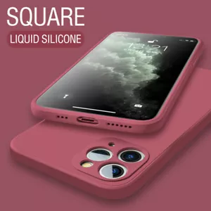 For iPhone 16 15 14 13 12 11 Pro Max 8 Liquid Silicone Baby Soft Gel Case Cover - Picture 1 of 23