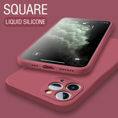 For iPhone 16 15 14 13 12 11 Pro Max 8 Liquid Silicone Baby Soft Gel Case Cover - Image 1 of 4
