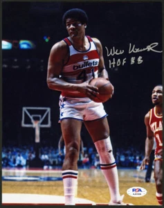 Wes Unseld SIGNED 8x10 Photo + HOF 88 Washington Bullets PSA/DNA AUTOGRAPHED - Picture 1 of 1