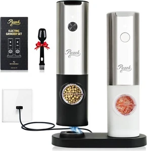 Electric Salt and Pepper Grinder Rechargeable USB - New In Box - Picture 1 of 6