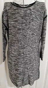 Athleta Retreat Long Sleeve Marl Athletic Sweater Dress Size XL - Picture 1 of 6