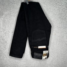 Nudie Jeans Co. Size W24 L32 Tight Terry Deep Black Organic Cotton Denim Jeans.