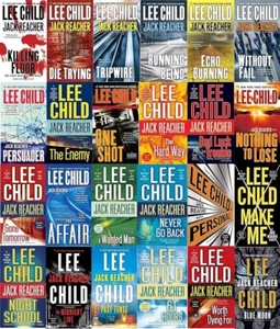 AUDIOBOOKS ~ JACK REACHER - LEE CHILD THRILLERS 28 BOOKS .MP3 .M4B USB DRIVE - Picture 1 of 7