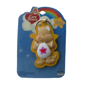 Vintage Care Bears Cousins Proud Heart Cat Keychain 2004 NOS - Picture 1 of 2