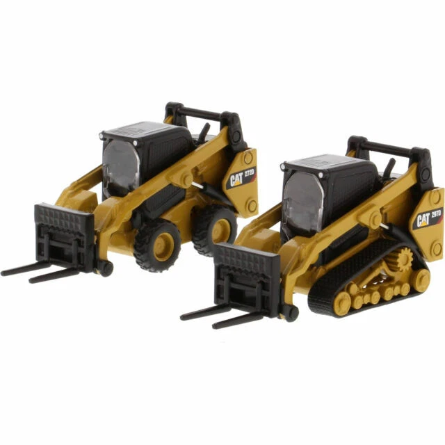Diecast Masters 85609 CAT Caterpillar with Skid Steer Loader