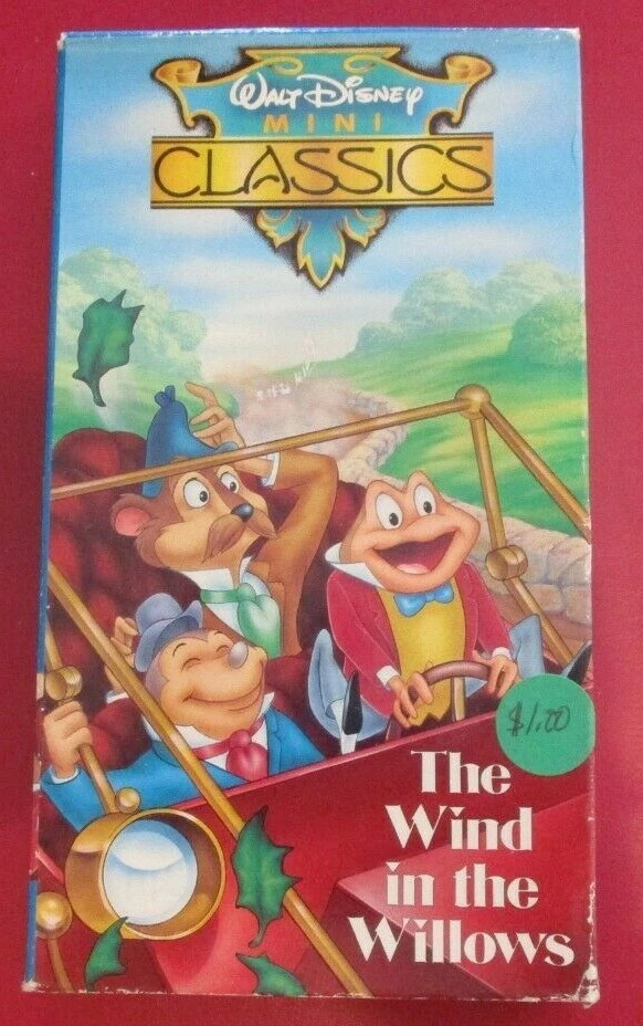 Disney Classics: The Wind in the Willows (VHS 1996) - Image 1 of 3
