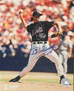 TURK WENDELL NEW YORK METS AUTHENTIC AUTOGRAPHED 8 X 10 PHOTO - Picture 1 of 13