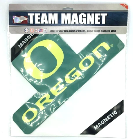 OREGON DUCKS NCAA LICENSED TEAM 12in MAGNET FREE SHIPPING *CLOSEOUT* Cover