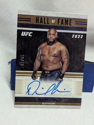 Daniel Cormier 2022 UFC Hall Of Fame Auto /49 - Image 1 of 4