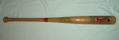 Milwaukee Braves Cooperstown Bat Company Wood Bat Vintage Club Series - Image 1 of 4