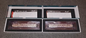 Rapido N Scale Santa Fe RDC-1 Set #191 and 192 DC Silent - Picture 1 of 2