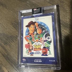 2025 Topps Now Disney Toy Story Movie 30th #TS01 Woody Buzz ENCASED - Picture 1 of 2