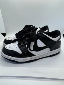 Nike Dunk Low Panda Black/White Kids Sz 4Y/Women's Sz 5.5 US Shoes (CW1590-100) - Picture 1 of 16