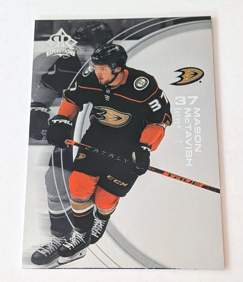 2021-22 Upper Deck Extended Series Reflections #2 Mason McTavish Anaheim Ducks  - Image 1 of 2