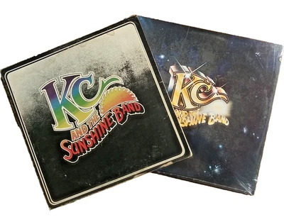 KC & THE SUNSHINE BAND - Lot of 2 Vinyl LP Records Self Titled + Who Do Ya Love - Image 1 of 4