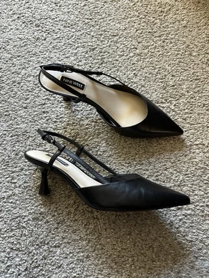 Nine West Slingback Heels 7 - Image 1 of 4