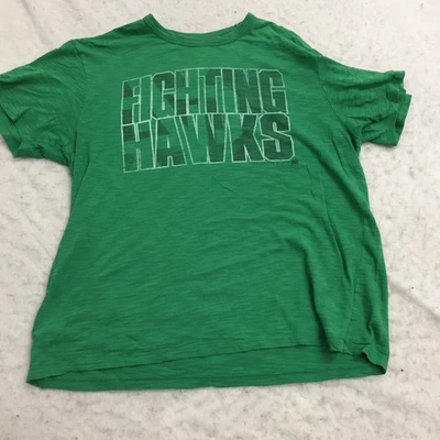 Camiseta UND Fighting Hawks Forty Seven Para Hombre L Grande Verde Gráfico Corta Larga Foto 1 de 4