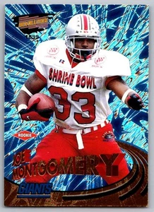 1999 Pacific Revolution Joe Montgomery Rookie New York Giants #114 - Picture 1 of 2
