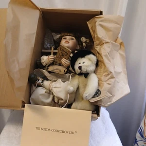 BAMBOLA PORCELLANA VINTAGE BOYDS COLLECTION IERI’S CHILD 17” OLIVIA #4934 NUOVA CON SCATOLA - Foto 1 di 14