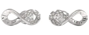 GUESS Endless Dream Damen Ohrringe Ohrstecker Infinity Metall Silber Zirkonia - Bild 1 von 1