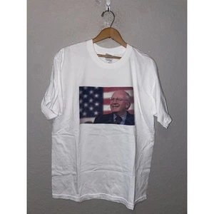 Vintage Dick Cheney Shirt Former Company White Political Graphic Tee Large - Picture 1 of 8
