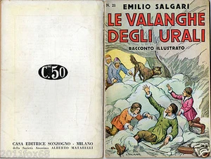 Rare Books Emilio Salgari Racconti Illustrated #21 Adventures First Edition 1935 - Picture 1 of 1
