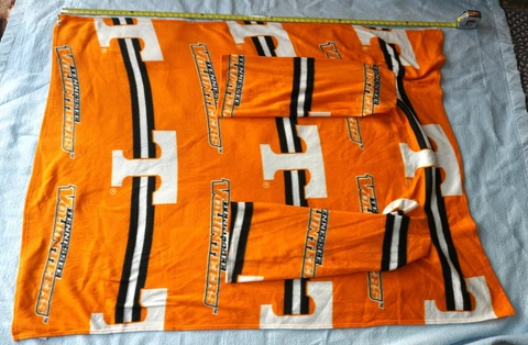 Univ of Tennessee Volunteers Wearable Blanket w/Sleeves, 65.5" x 50.5" NW Co LLC Cover