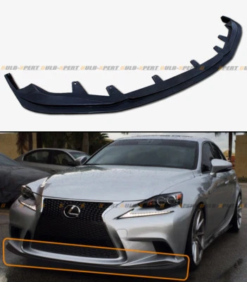 PARA 2014-16 LEXUS IS250 IS350 IS200T F-SPORT STYLE JDM PARA-CHOQUE DIANTEIRO DIVISOR LABIAL - Imagem 1 de 4