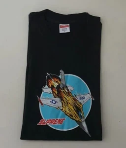 FW20 Supreme Jet Schwarzer Tee T-Shirt Größe L - Bild 1 von 8