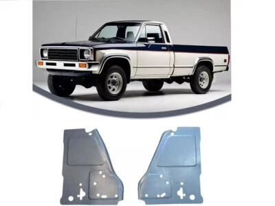 Custom Steel Kick Panels with Beadroll Design Fits 1979-1983 Toyota Pickup Pair - Image 1 of 3