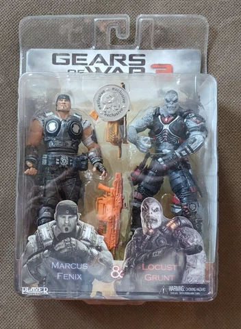 Neca Gears Of War 3 Marcus Fenix 8 Locust Grunt TRU Toys R Us Exclusive Cover