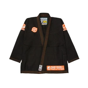 Shoyoroll RVCA Ember Competitor 23.2 Black BJJ Gi Jiu Jitsu Uniform 450 GSM Suit - Picture 1 of 5