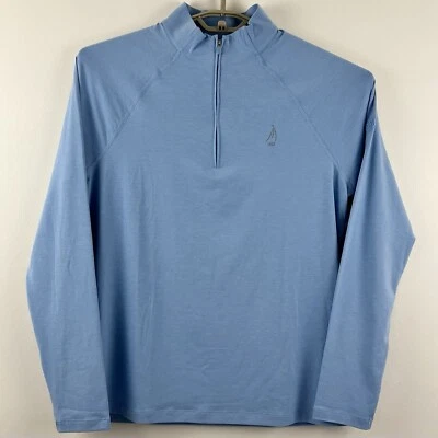 G/Fore Luxe Quarter Zip Mens M Stretch Mendakota Midlayer Pullover GMM000002 - Image 1 of 4