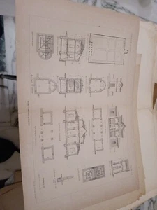 Drucktafel Radierungstabelle Neu Alanno Friedhof Heiliger Kiosk Barucci  - Bild 1 von 2