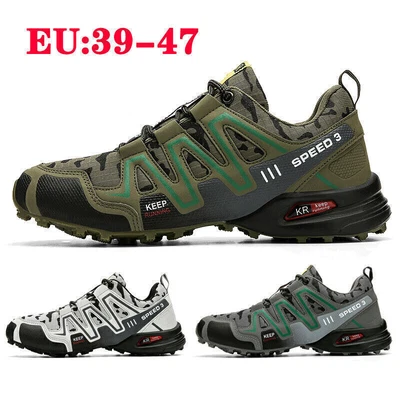 MARKENLOS Wanderschuhe Herren Wasserdicht Trekkingschuhe Sneaker rutschfeste Outdoorschuhe
