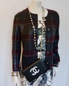 CHANEL BAG WOC POCHETTE CLUTCH FLAP IN SCHWARZ LIMITED - Bild 1 von 12