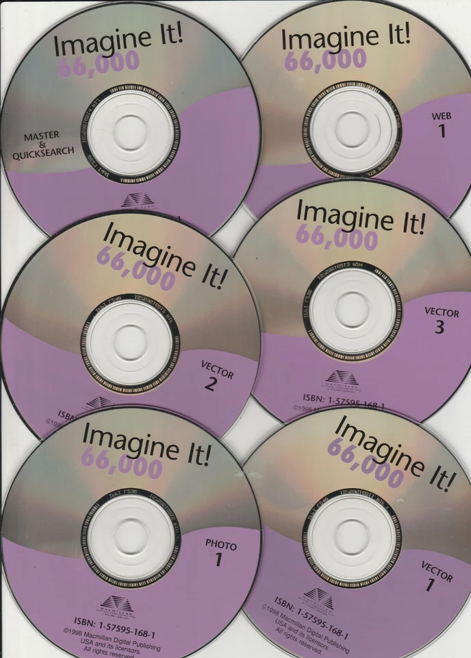 Imagine It! 66,000 CD-Rom Set by Macmillan ~ 1998 - Image 1 of 4