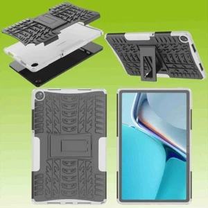 Für Oppo Realme Pad 10.4 Hybrid Weiß Tablet Tasche Etuis Hülle Cover Schutz Case - Afbeelding 1 van 1