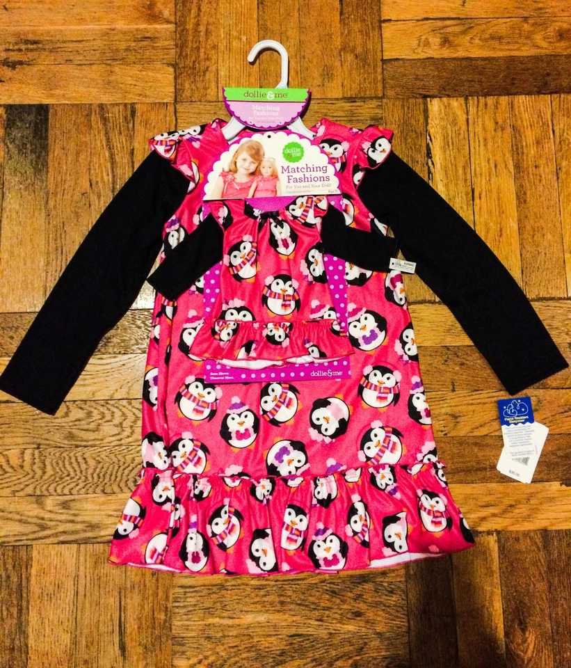 Новые подходящие наборы Dollie and Me — ночная рубашка Sleepwear — размер 10 - Изображение 1 из 1