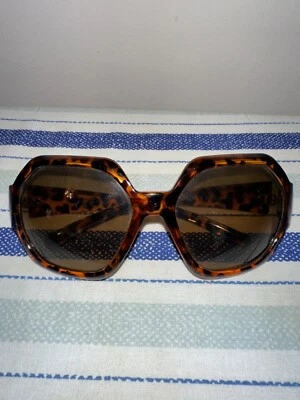 H&M Tortoiseshell Sunglasses Octagon - Image 1 of 4