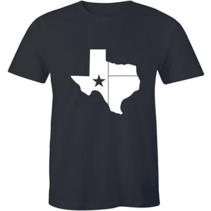 Home Texas Map Flag Texan Lone Star State Southern Pride USA Tee Men's T-Shirt - Picture 1 of 4