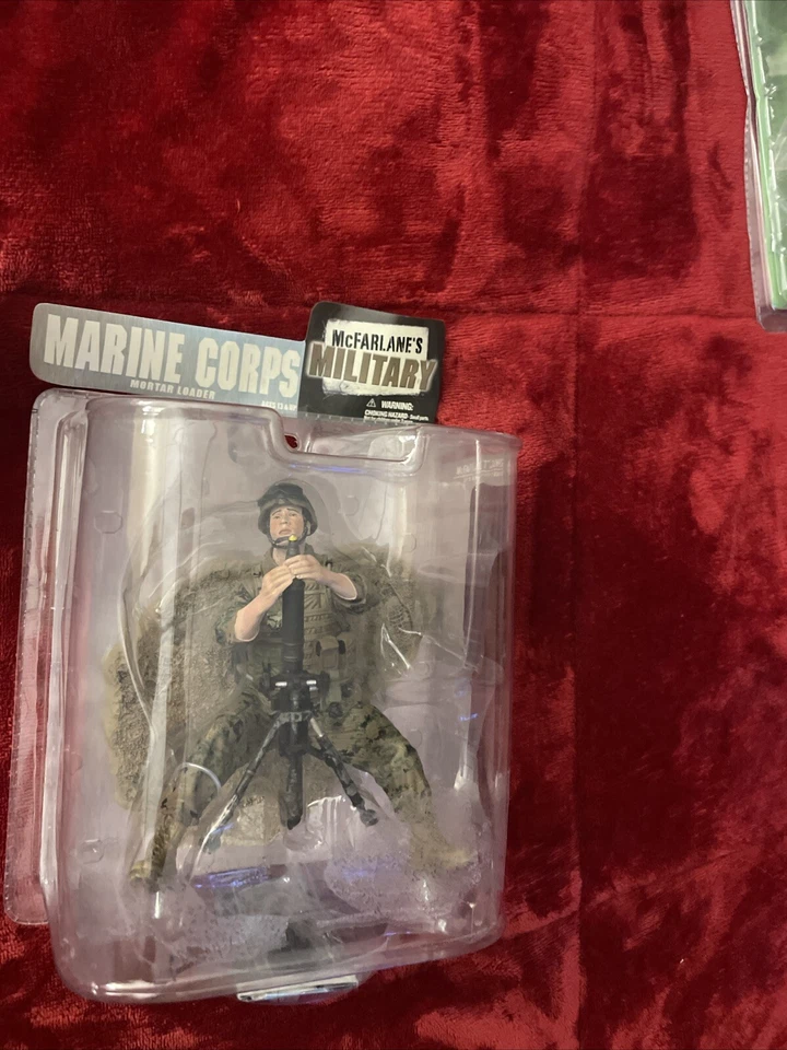 Figura de acción cargador mortero McFARLANE MILITAR SERIE 6 MARINE NUEVO EN CAJA Foto 1 de 2