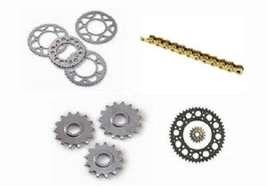 KIT CATENA CORONA PIGNONE PER HONDA VF-CD/2 MAGNA DELUXE 750 1995-2004 B1185 - Foto 1 di 1