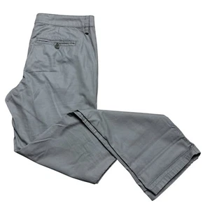 Women’s Zadig & Voltaire Grey Pekin Chinos Size 38 Leather Pocket - Picture 1 of 10