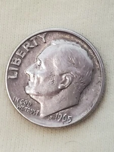 1965 Roosevelt Dime (No Mint Mark) collectible - Picture 1 of 2