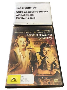 Detective Story DVD 1951 Kirk Douglas Crime Drama Movie Region 4 Eleanor Parker - Picture 1 of 7