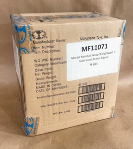 Case Of 6 | McFarlane Toys | Mortal Kombat | Nightwolf | 7-Inch Action Figure - Picture 1 of 12